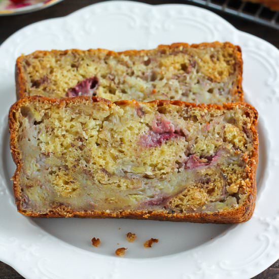 Strawberry Banana Bread