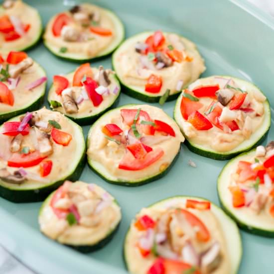 Zucchini Pizza Bites