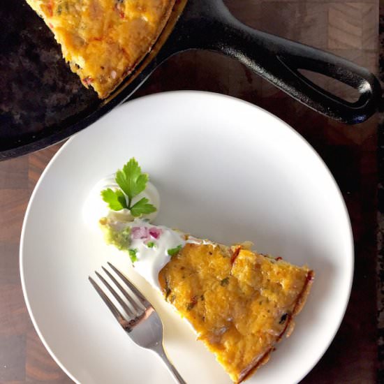 Black Bean & Corn Frittata