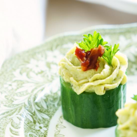 Cucumber Cupcakes