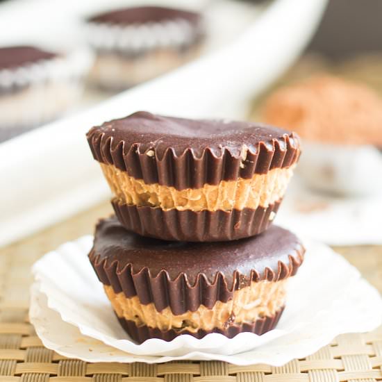 Guilt-free “Reese’s” Cups