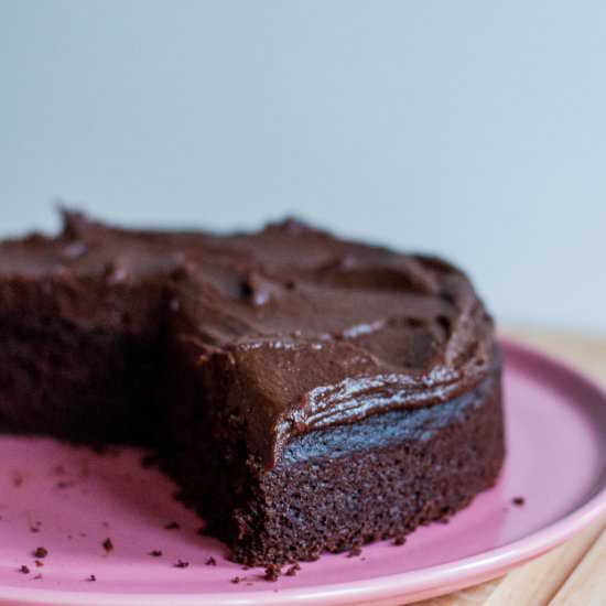 Whole Spelt Flour Chocolate Cake