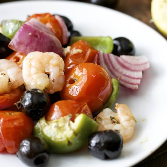 Mediterranean Grilled Shrimp