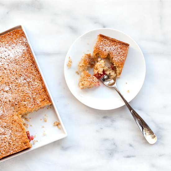 Plum Spelt Cake
