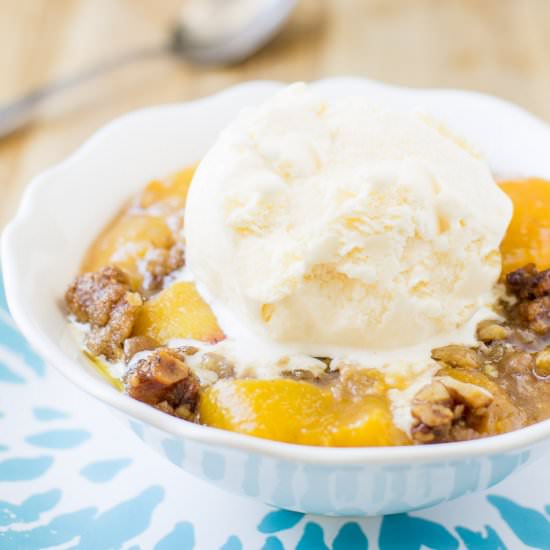 Fresh Peach Crisp