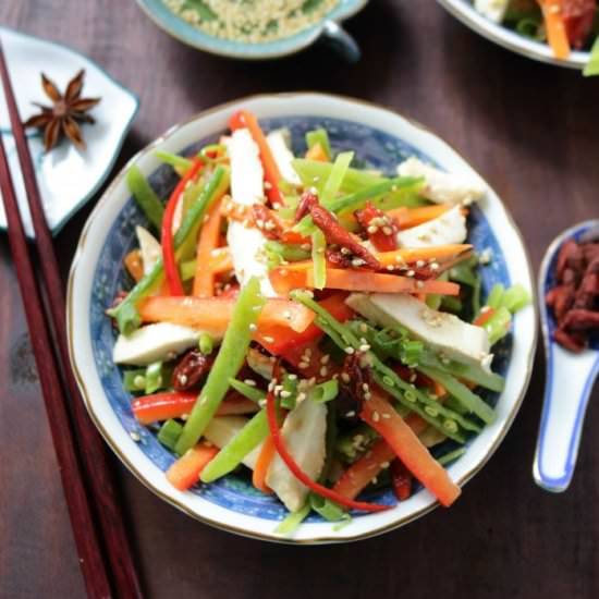 Chinese Chicken Salad & Goji Berry