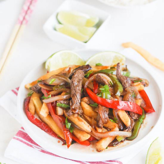 Lomo Saltado (Peruvian Beef)