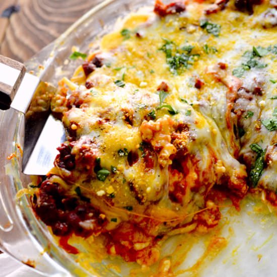 Spaghetti Pie