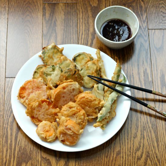 Homemade Vegetable Tempura