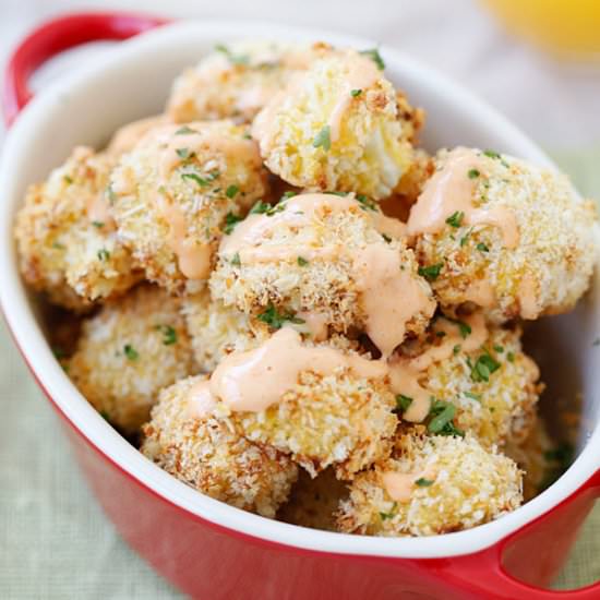 Parmesan Baked Cauliflower