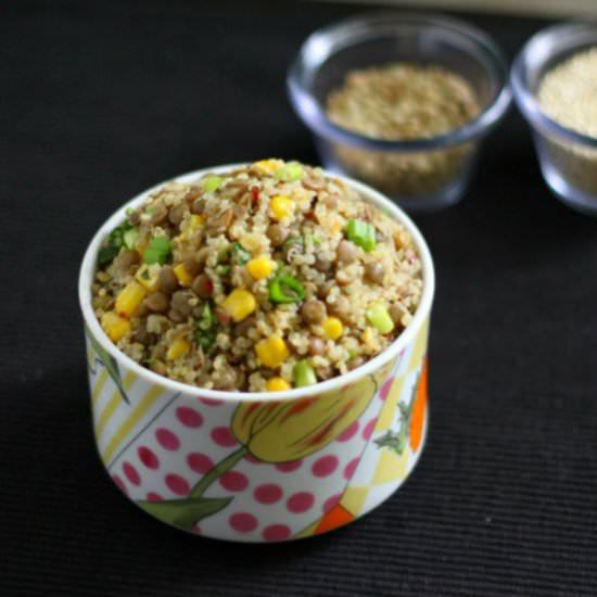 Quinoa Lentil Salad