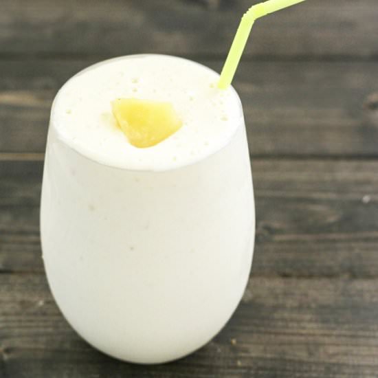 Skinny Pineapple Whipped Smoothie