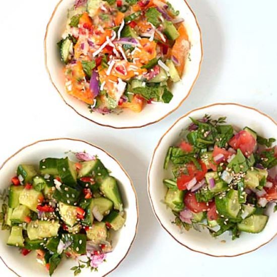 Three Indian Chutneys