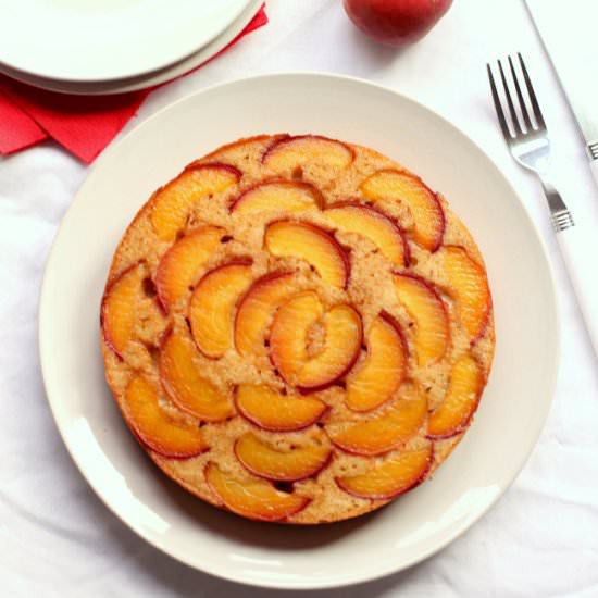 Peach Upside Down Cake