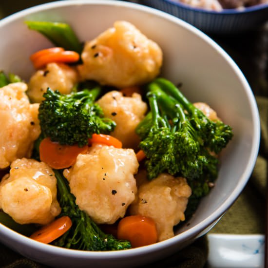 Lemon Shrimp Balls