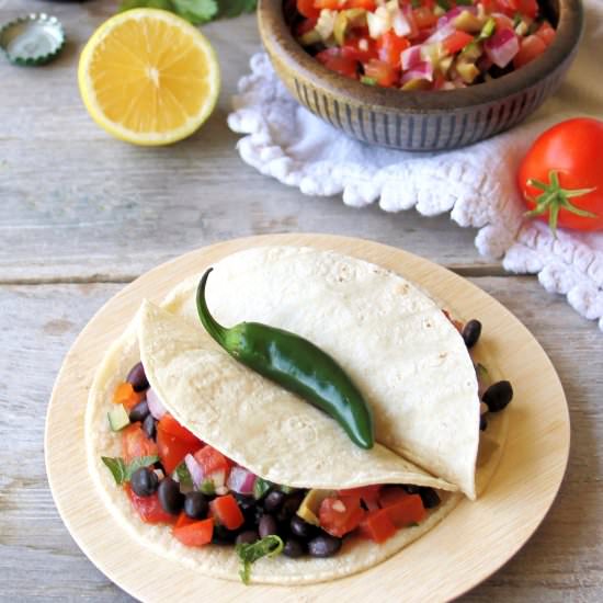 Black Bean Tacos