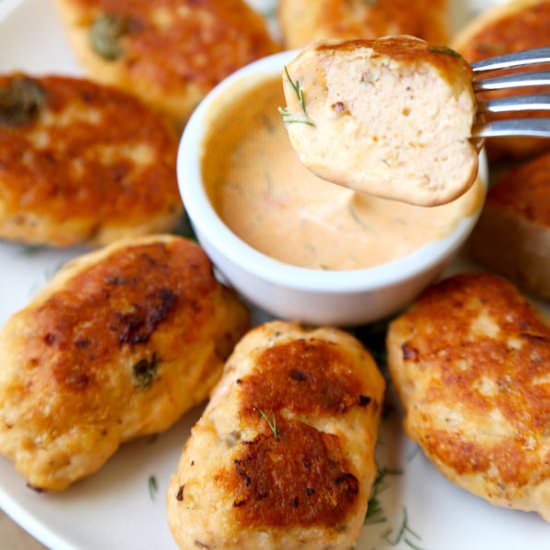 Healthy Salmon Croquettes