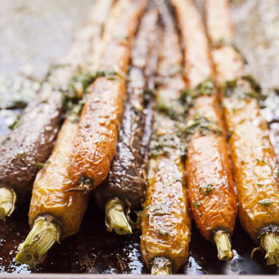 Lemon-Cumin Roasted Carrots
