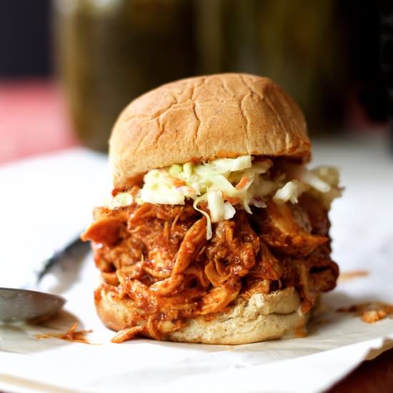 BBQ Chicken Sliders