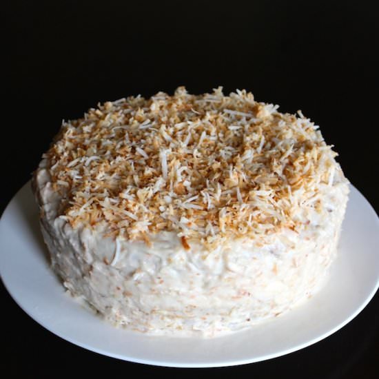 Vegan and Gluten-Free Coconut Cake