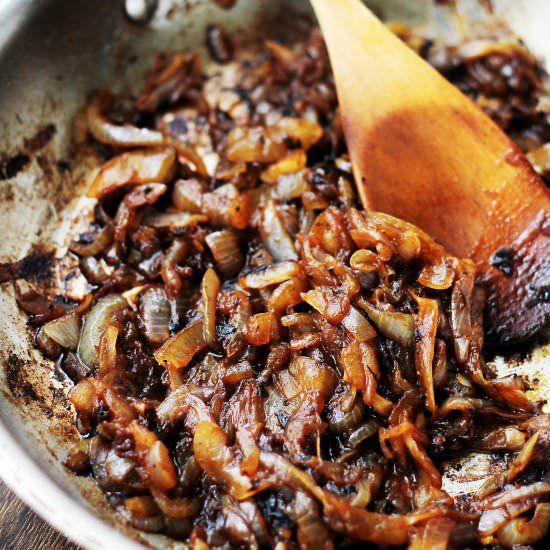 Balsamic Caramelized Onions