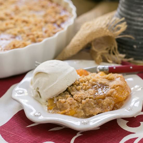 Classic Peach Crisp