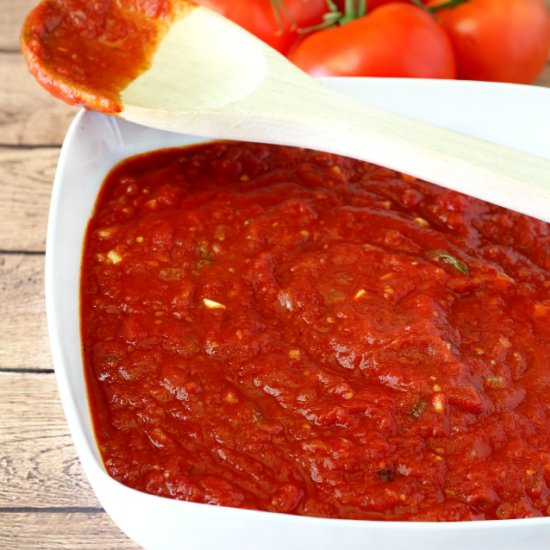 Easy Healthy Tomato Sauce