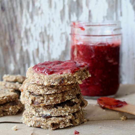 Cinnamon Raisin Breakfast Cookies
