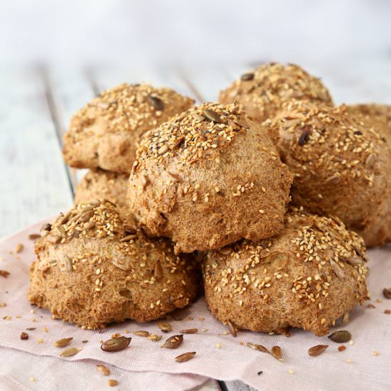 Nut-free Keto Buns