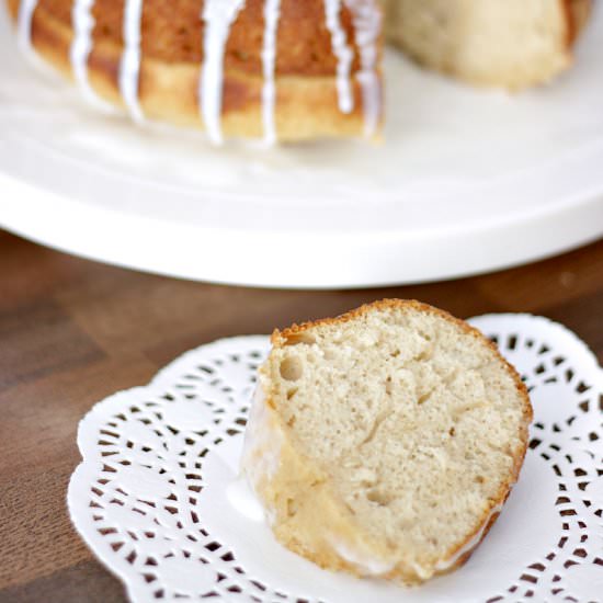 Butter Pecan Bourbon Cake