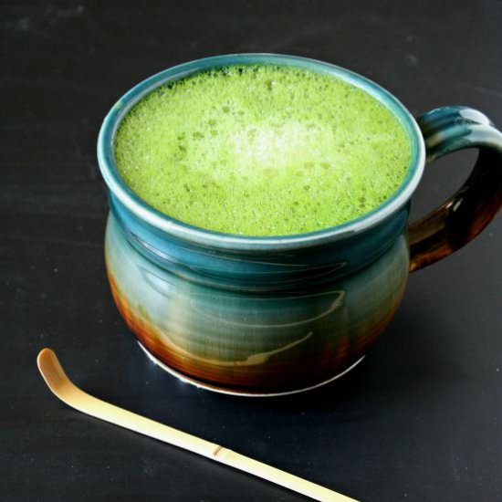 Vanilla Soy Matcha Latte