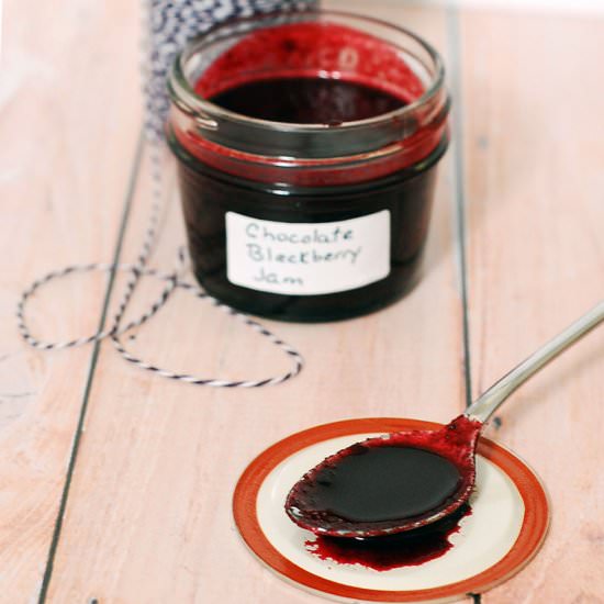 Chocolate Blackberry Preserves