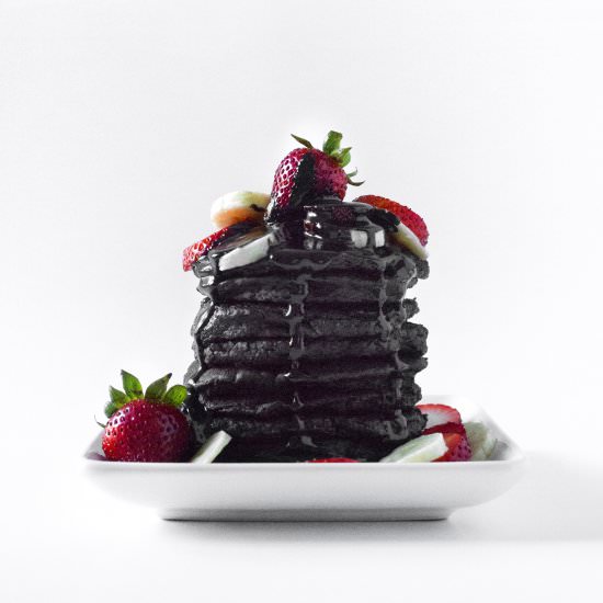 Chocolate Zucchini Pancakes
