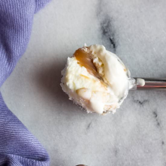 Caramel Buttermilk Ice Cream