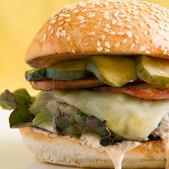 Cuban Turkey Burger