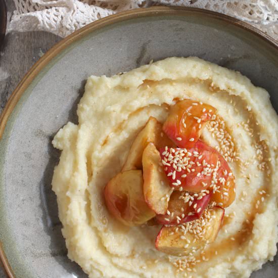 Semolina Porridge & Baked Apples