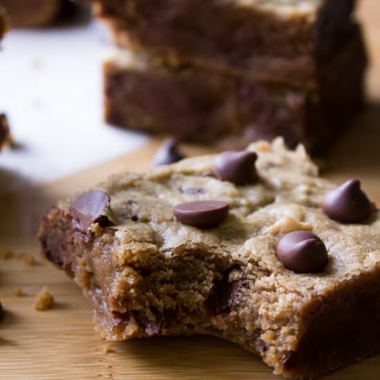 Peanut Butter Blondies