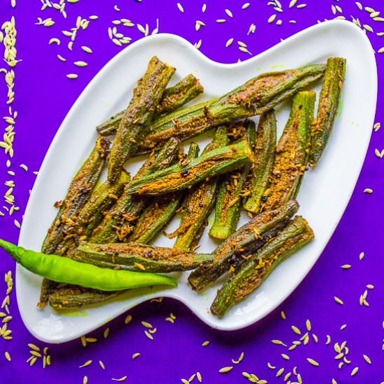 Rajasthani Bhindi