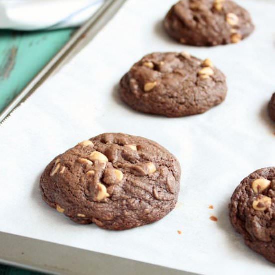 Chocolate Peanut Butter Chip Cookie