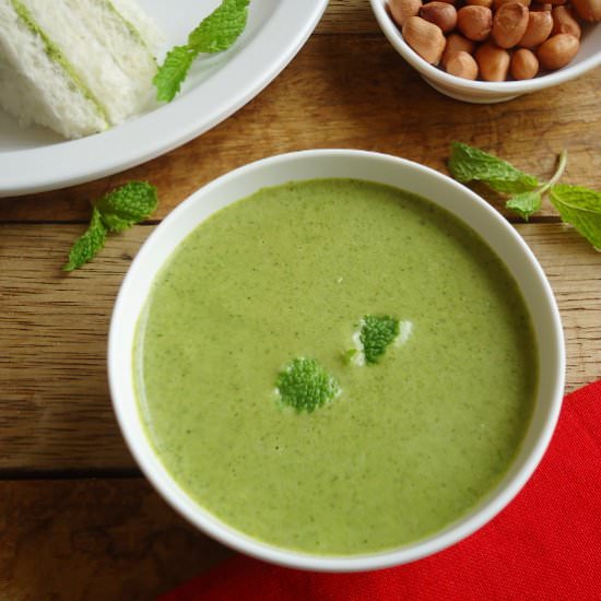 Peanut Mint Chutney