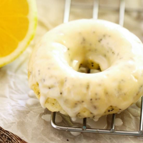Lemon Poppyseed Donuts