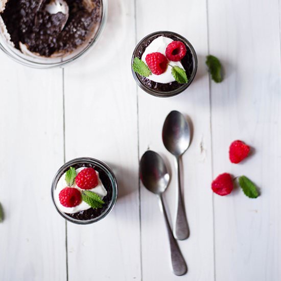 Overnight Chocolate Chia Pudding