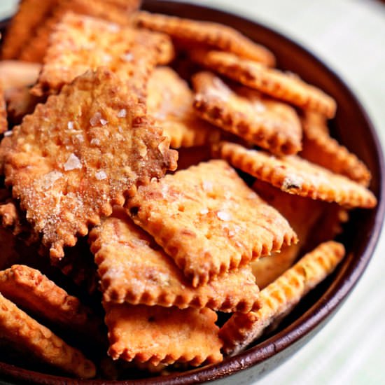 Jalapeño and Cheddar Cheese Cracker