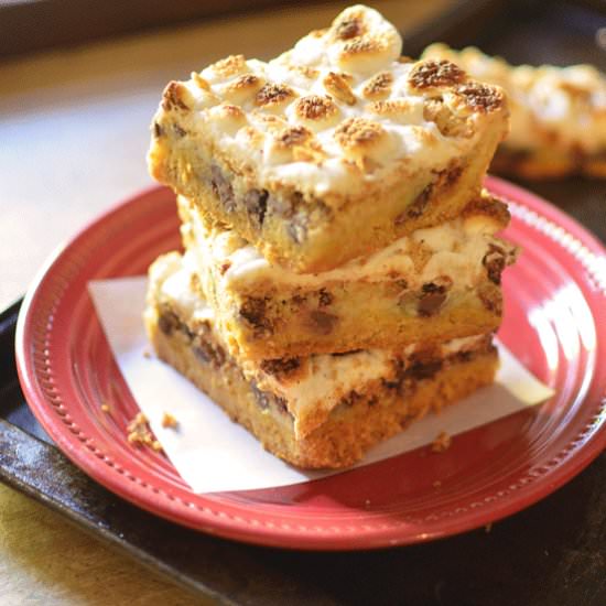 Gooey S’mores Butter Cake