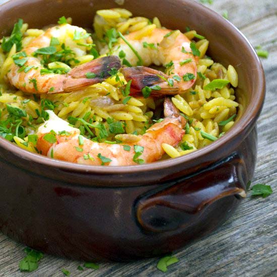 Prawn Kritharoto