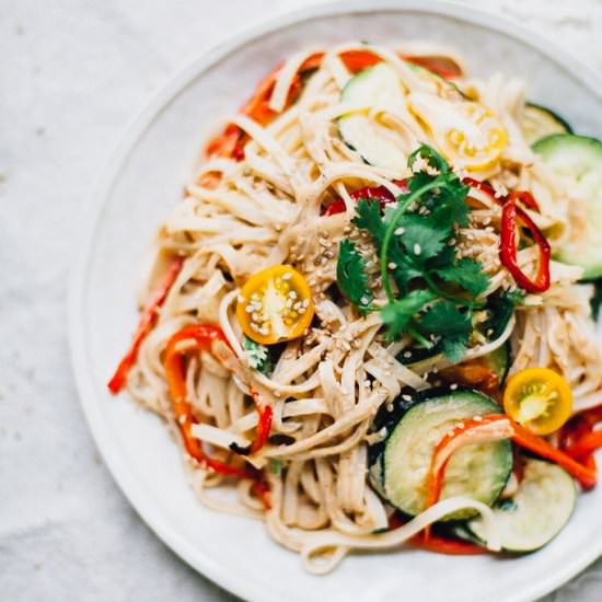 Tahini Pad Thai