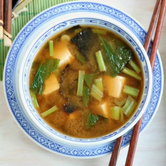 Miso Soup with Tamarind