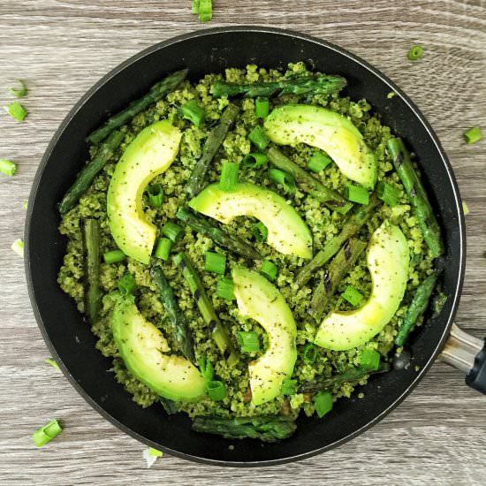 Kale Pesto Quinoa