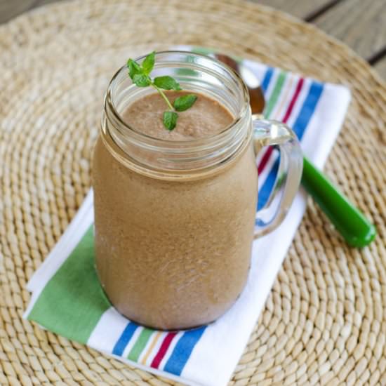 Paleo Chocolate Coconut Smoothie