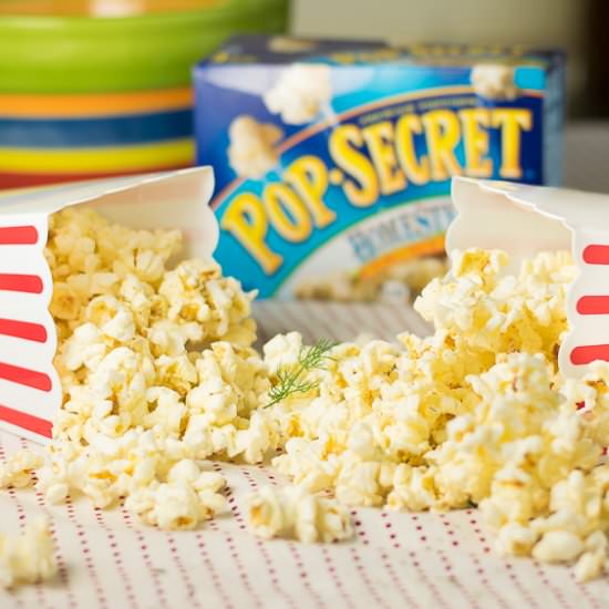 Dill Pickle Popcorn